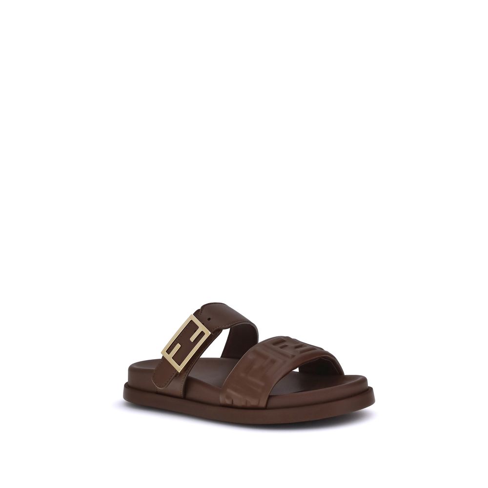 Fendi Sandalen mit Logo