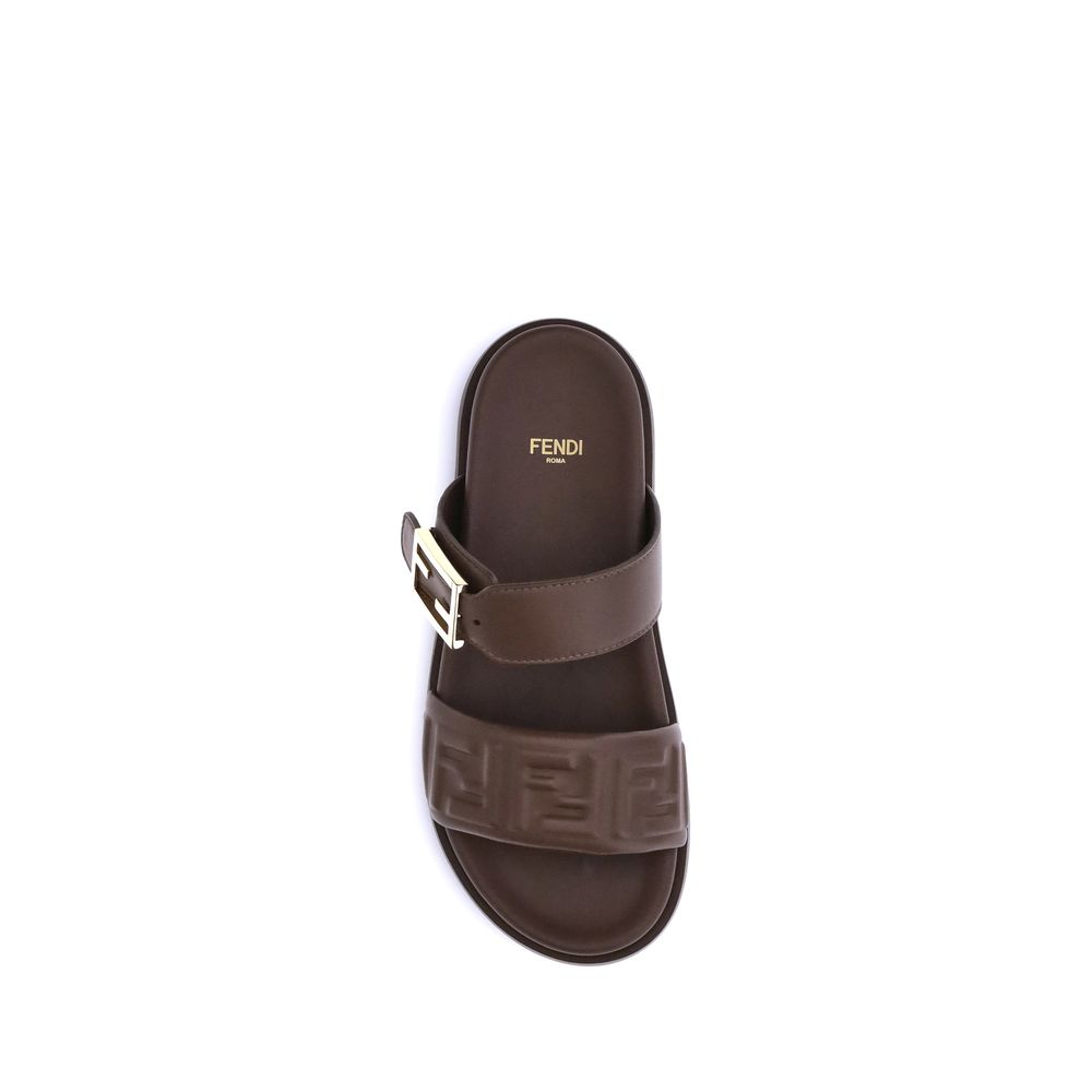 Fendi Sandalen mit Logo