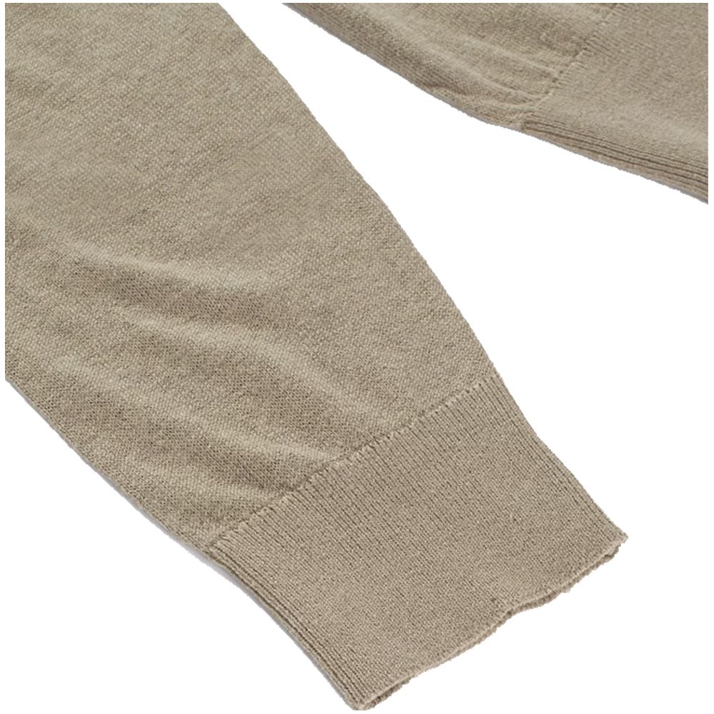 Refrigiwear Beigefarbener Leinenpullover