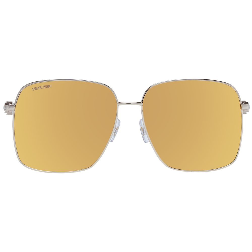 Swarovski Goldene Metall-Sonnenbrille