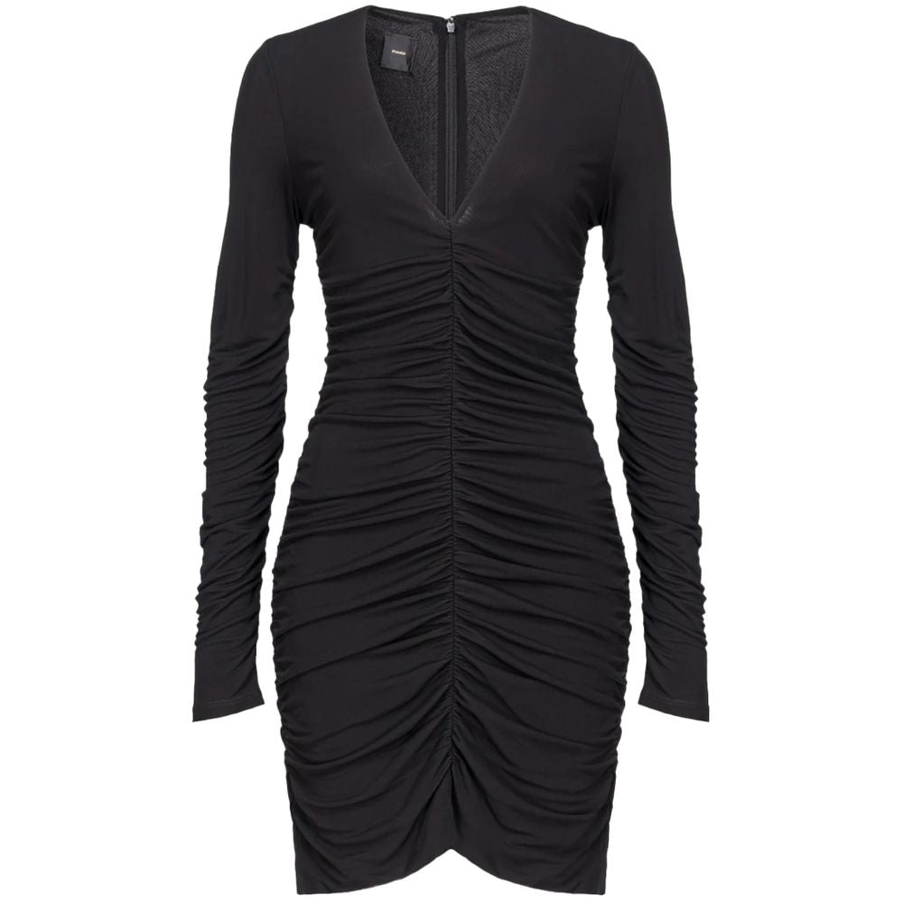 PINKO Schwarzes Nylonkleid