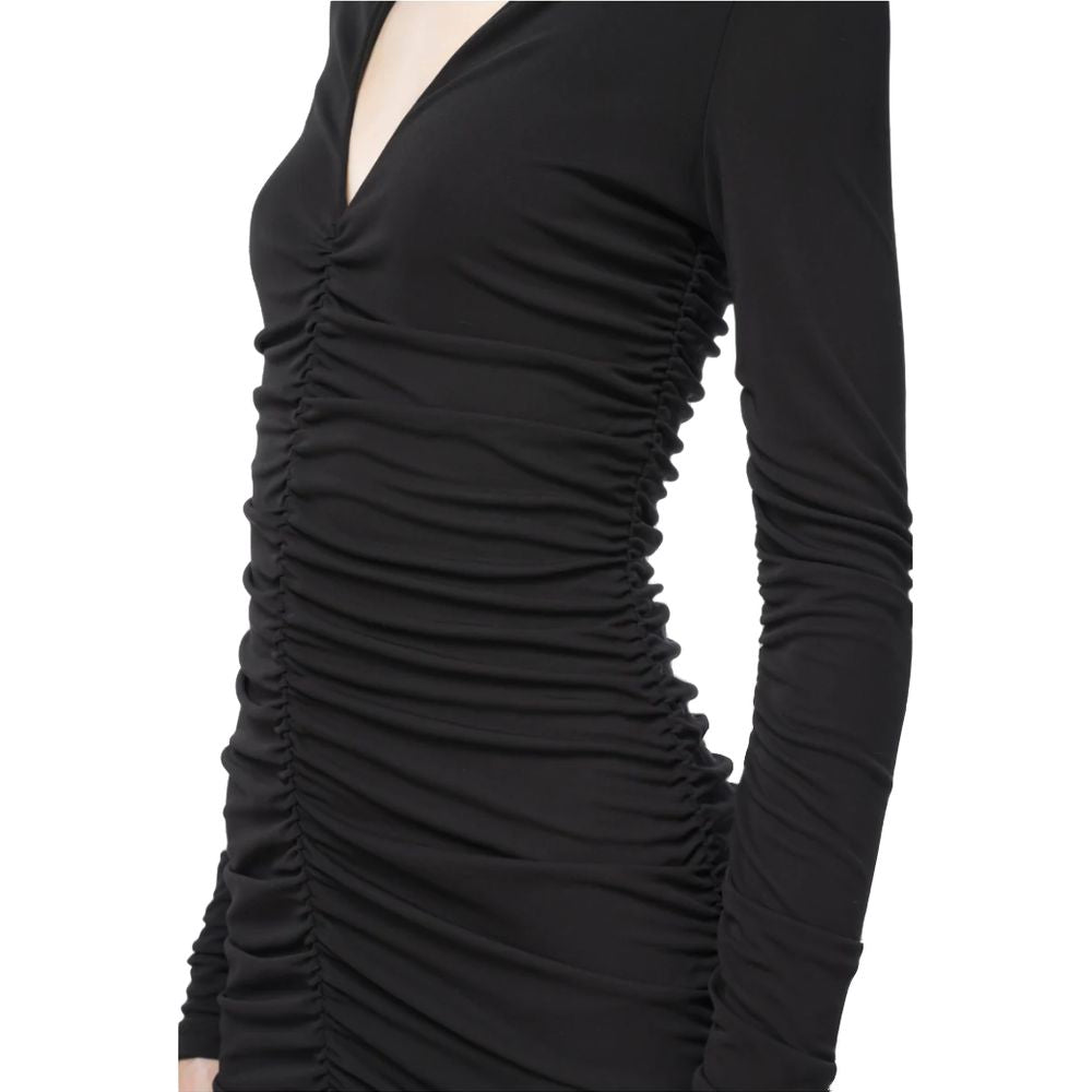 PINKO Schwarzes Nylonkleid