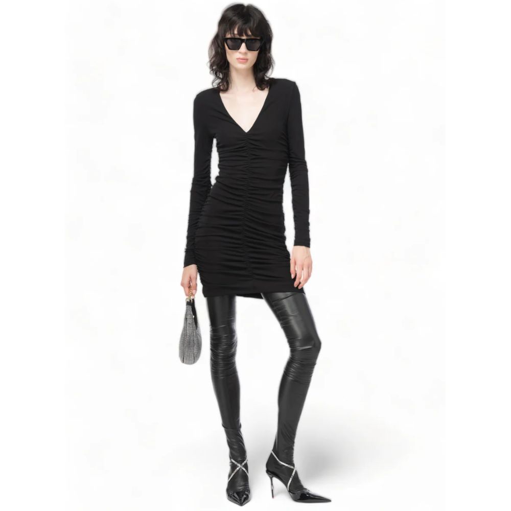 PINKO Schwarzes Nylonkleid