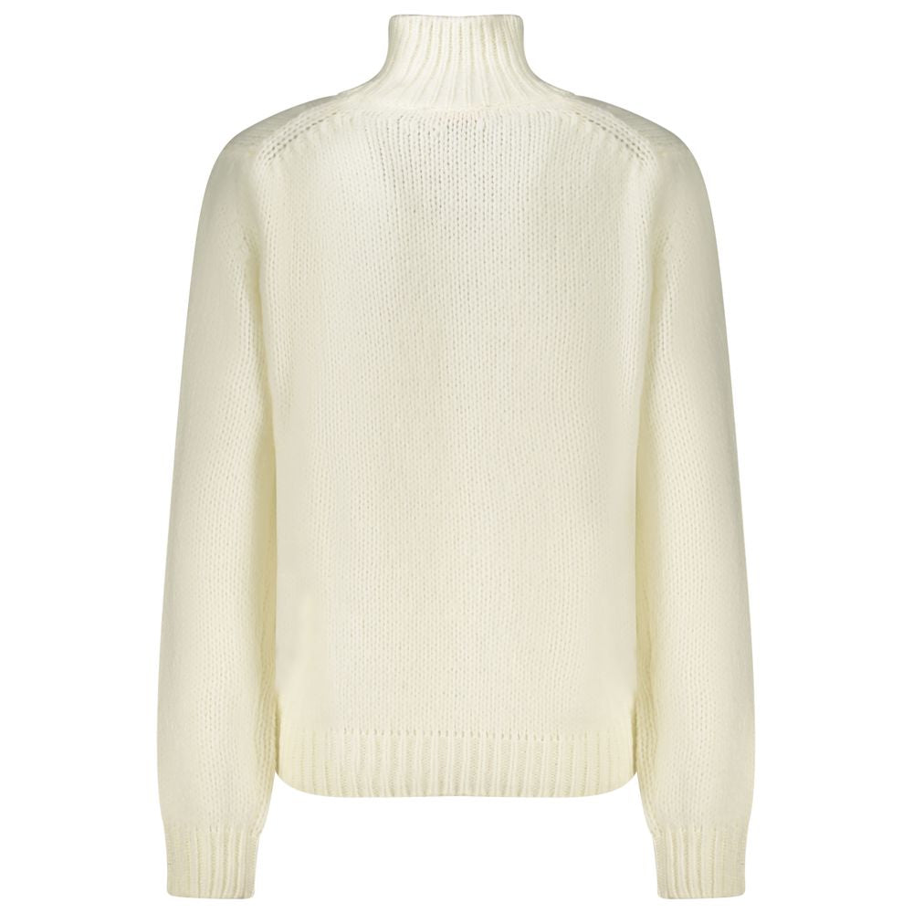 K-WAY Weißer Wollpullover