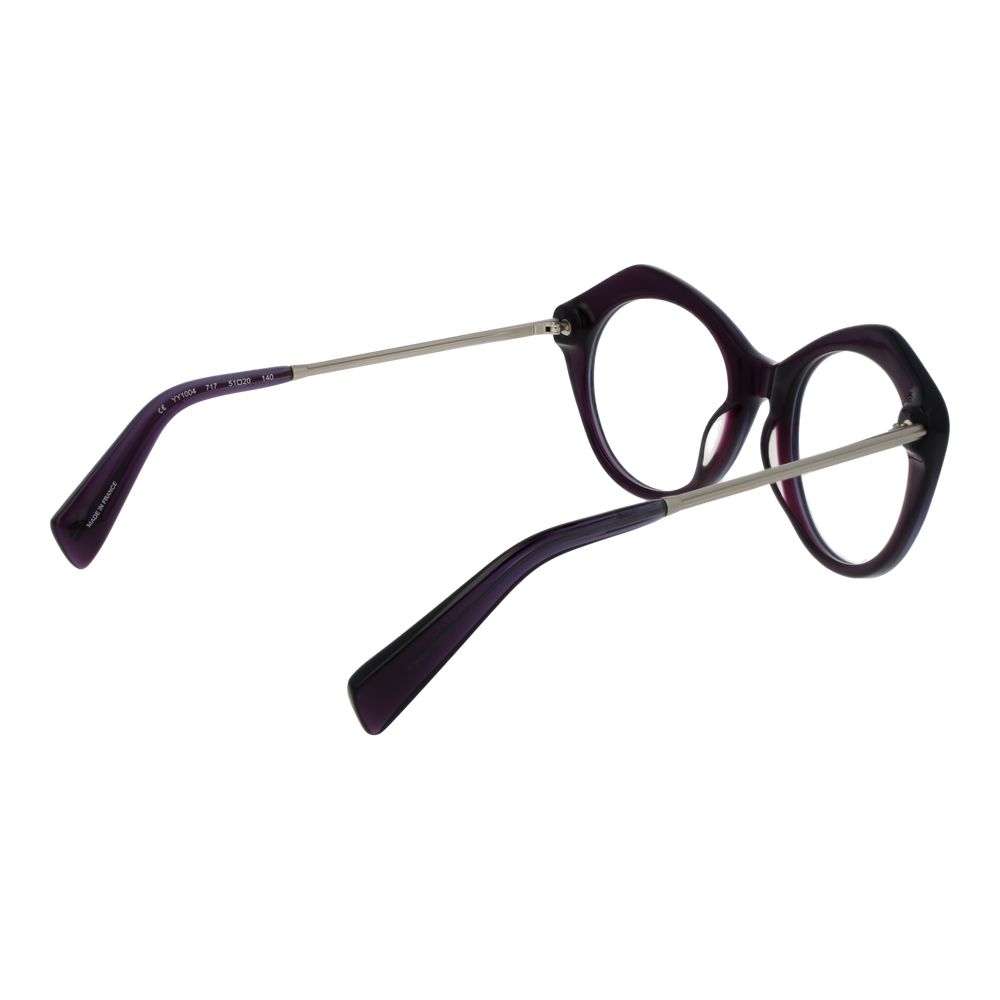 Yohji Yamamoto Lila Metall- & Kunststoffbrille (Gestelle)