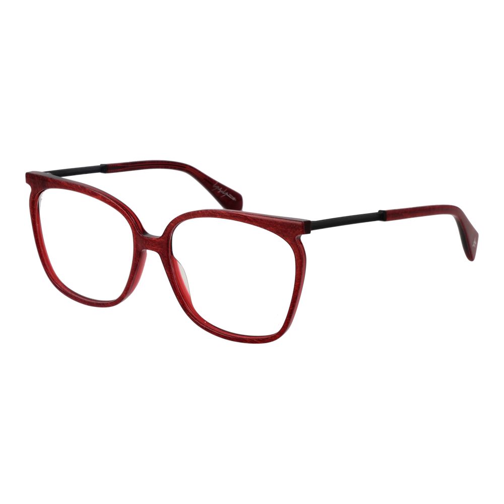 Yohji Yamamoto Rote Metall- und Kunststoffbrille (Rahmen)
