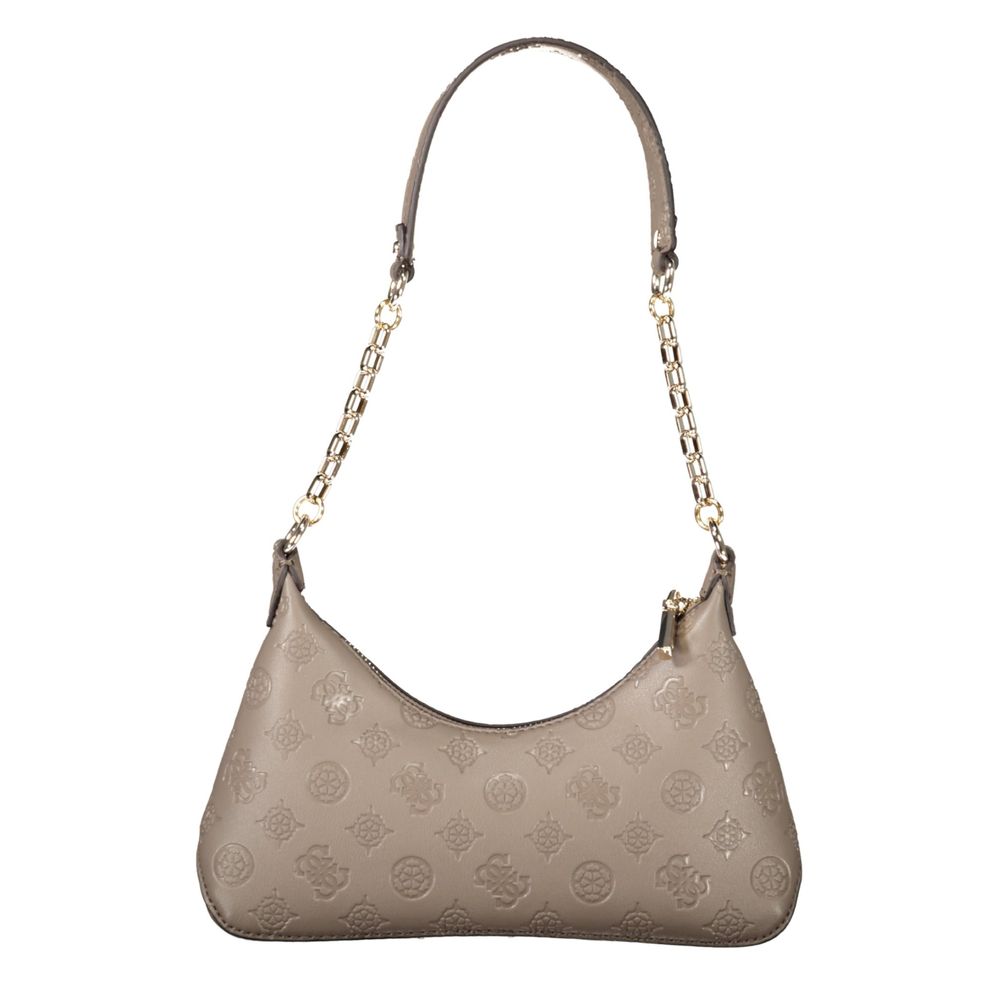 Guess Jeans Braun Polyethylen Frauen Handtasche