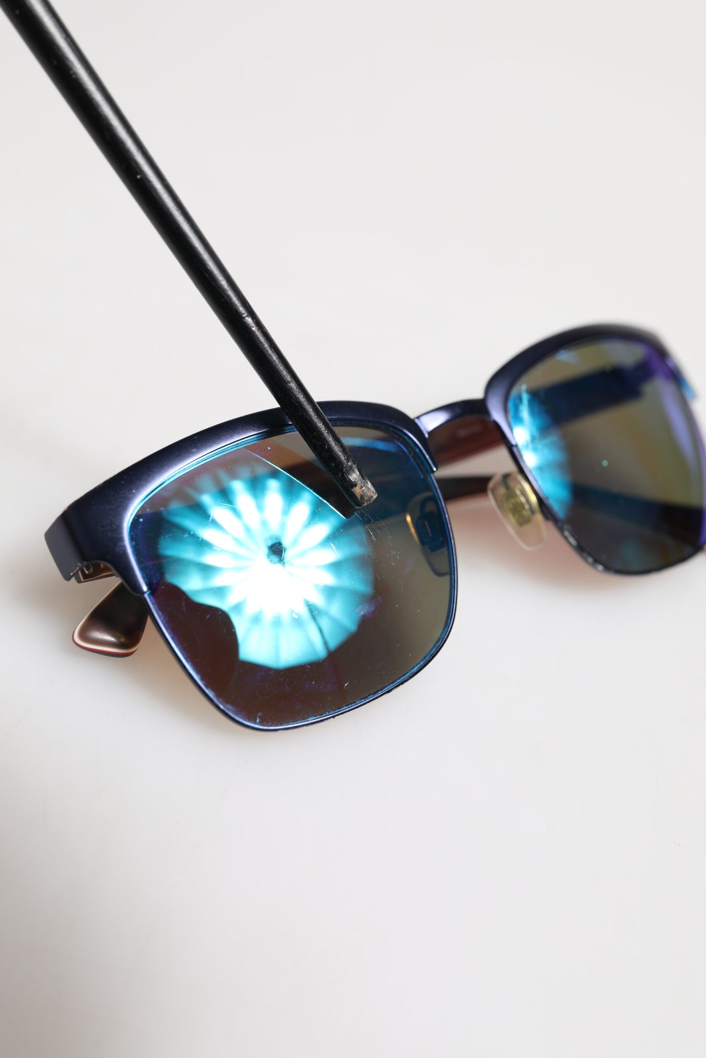 Dolce & Gabbana Schwarze Acetat-Sonnenbrille Square Polarized DG4287F Eyewear Sonnenbrille