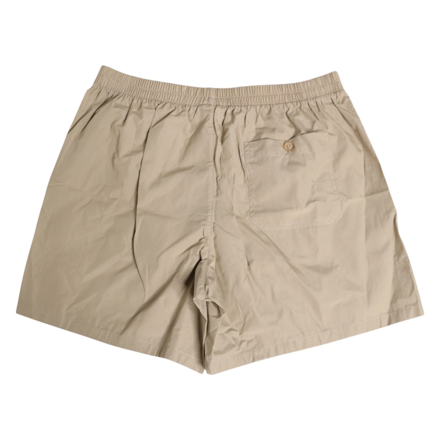 Dolce & Gabbana Beige Baumwolle Regular Boxershorts Unterwäsche