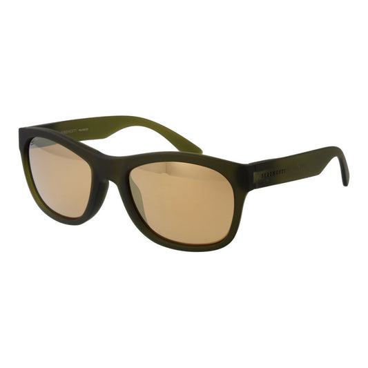 Serengeti Grüne Sonnenbrille aus Kunststoff