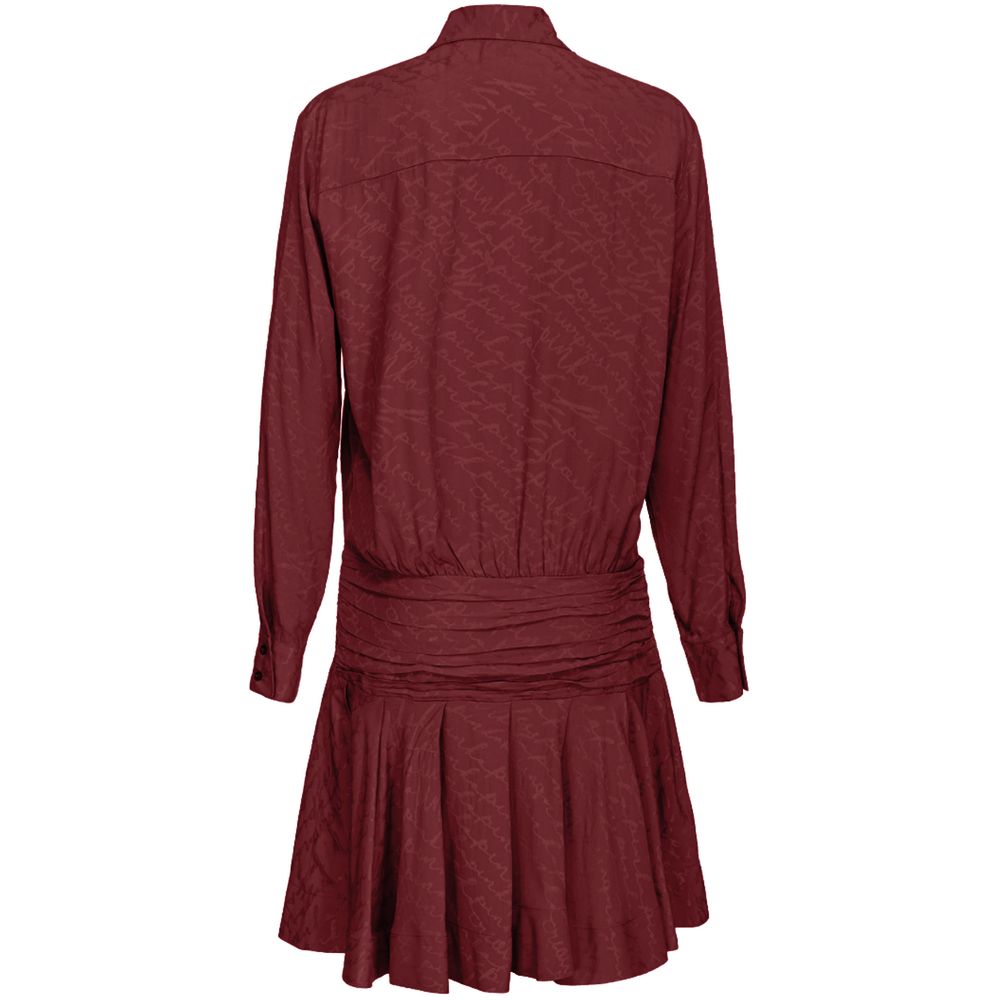 PINKO Rotes Seidenkleid für Frauen