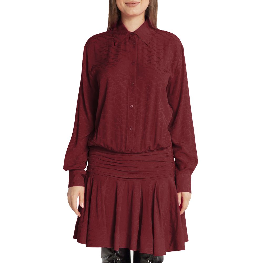 PINKO Rotes Seidenkleid für Frauen