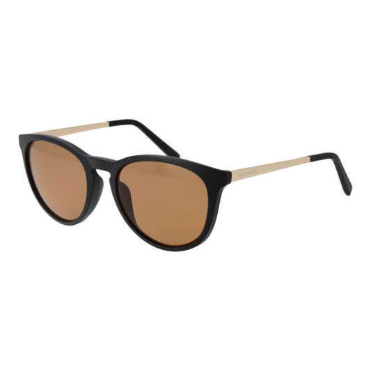 Serengeti Schwarze Sonnenbrille aus Kunststoff