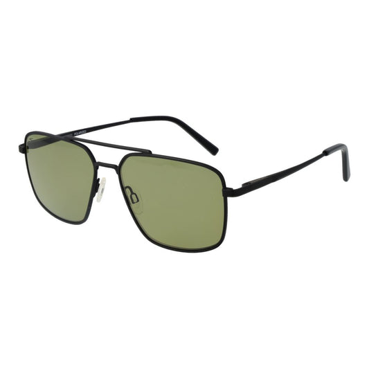 Serengeti Sonnenbrille mit schwarzem Metallrahmen