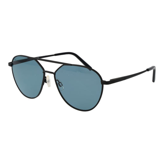 Serengeti Schwarze Sonnenbrille aus Kunststoff