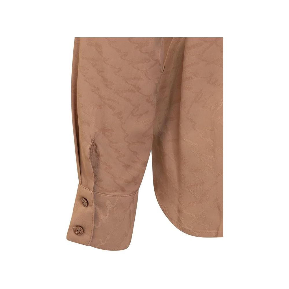 PINKO Beige Seide Frauen Shirt