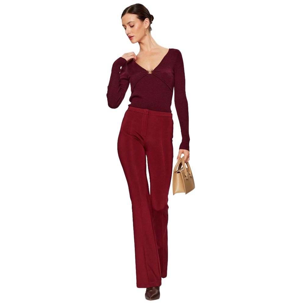 PINKO Rote Viskose Jeans &