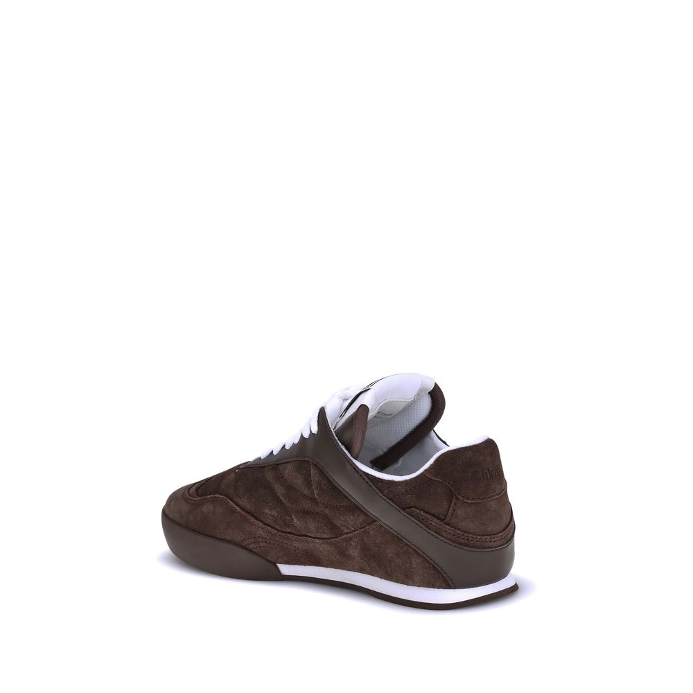 Chloé Wildleder-Kick-Sneakers