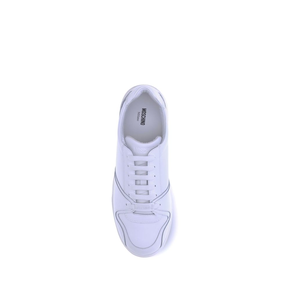 Moschino Turnschuhe aus Leder