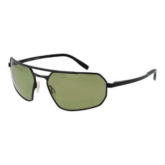 Serengeti Schwarze Sonnenbrille aus Kunststoff
