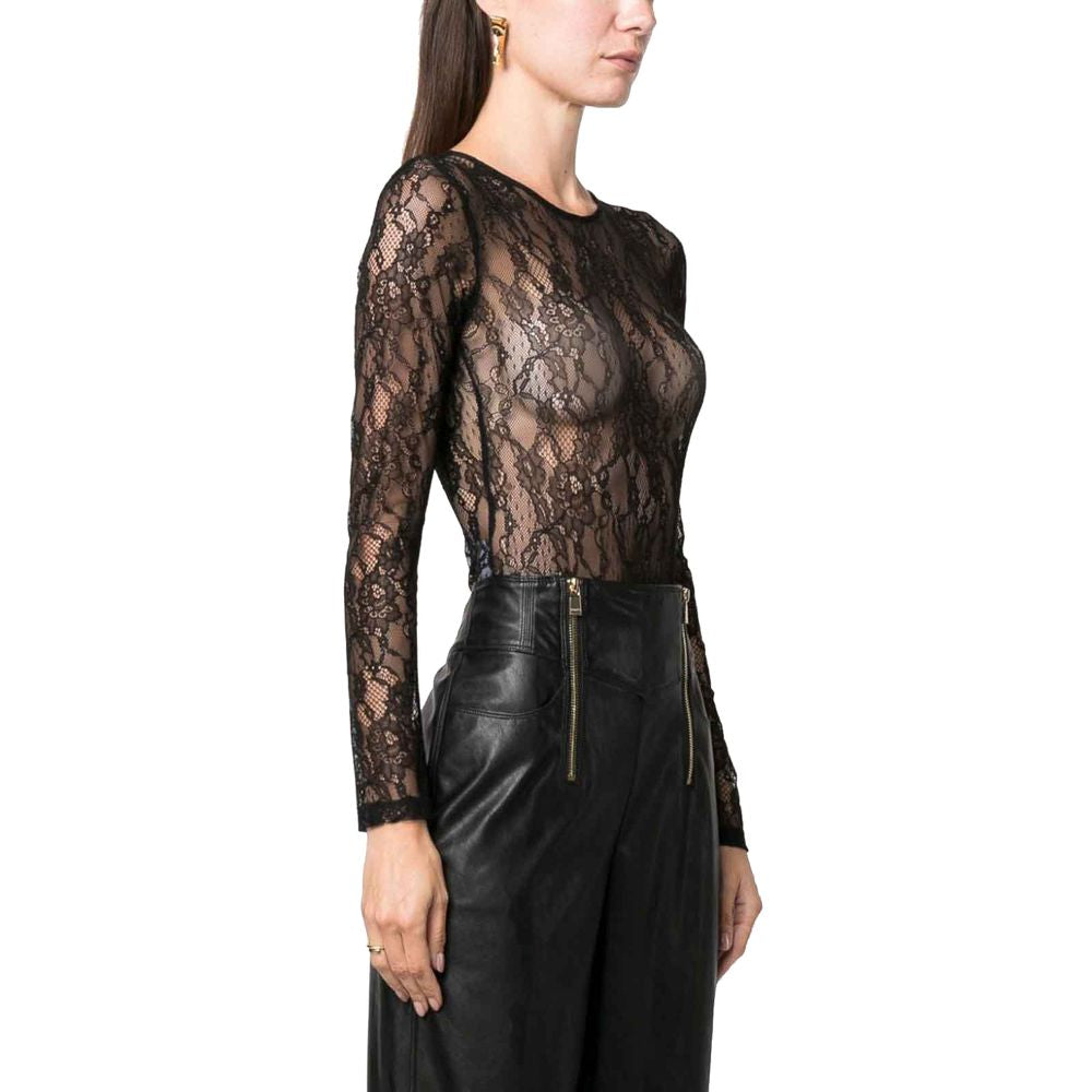 PINKO Schwarzes Nylon Tops &