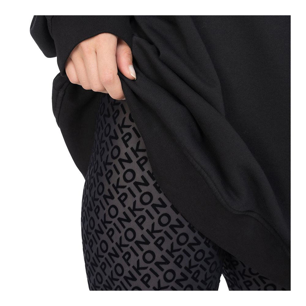 PINKO Schwarze Nylon Jeans &