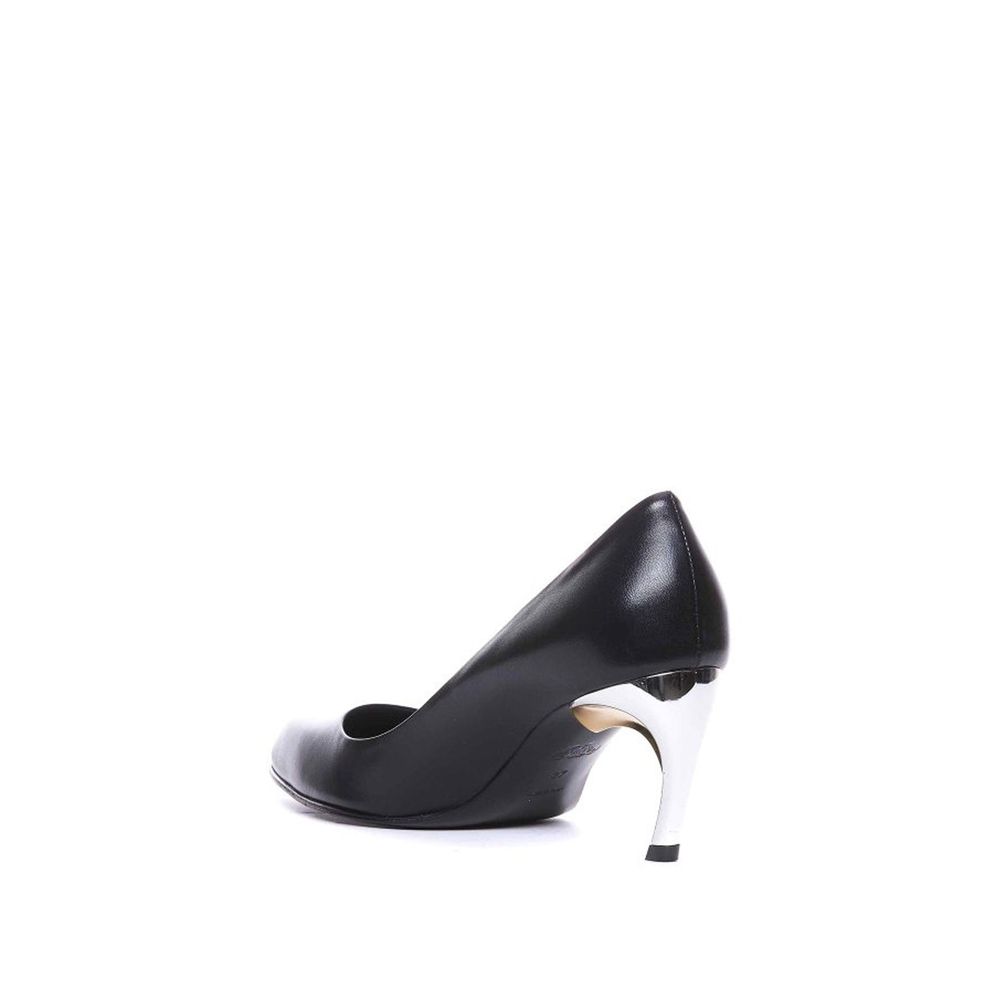 Alexander McQueen Schwarze High-Heel-Pumps aus Lammleder
