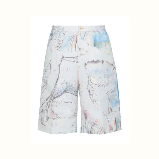 Alexander McQueen Beige Polyester-Shorts