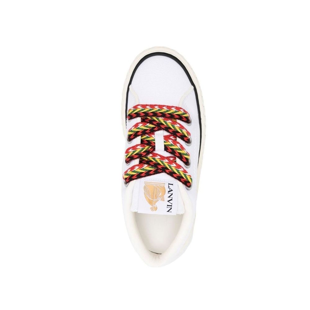 Lanvin Schnürsenkel-Sneakers aus Baumwolle
