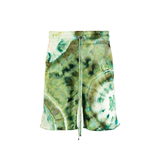 Amiri Grüne Baumwoll-Shorts