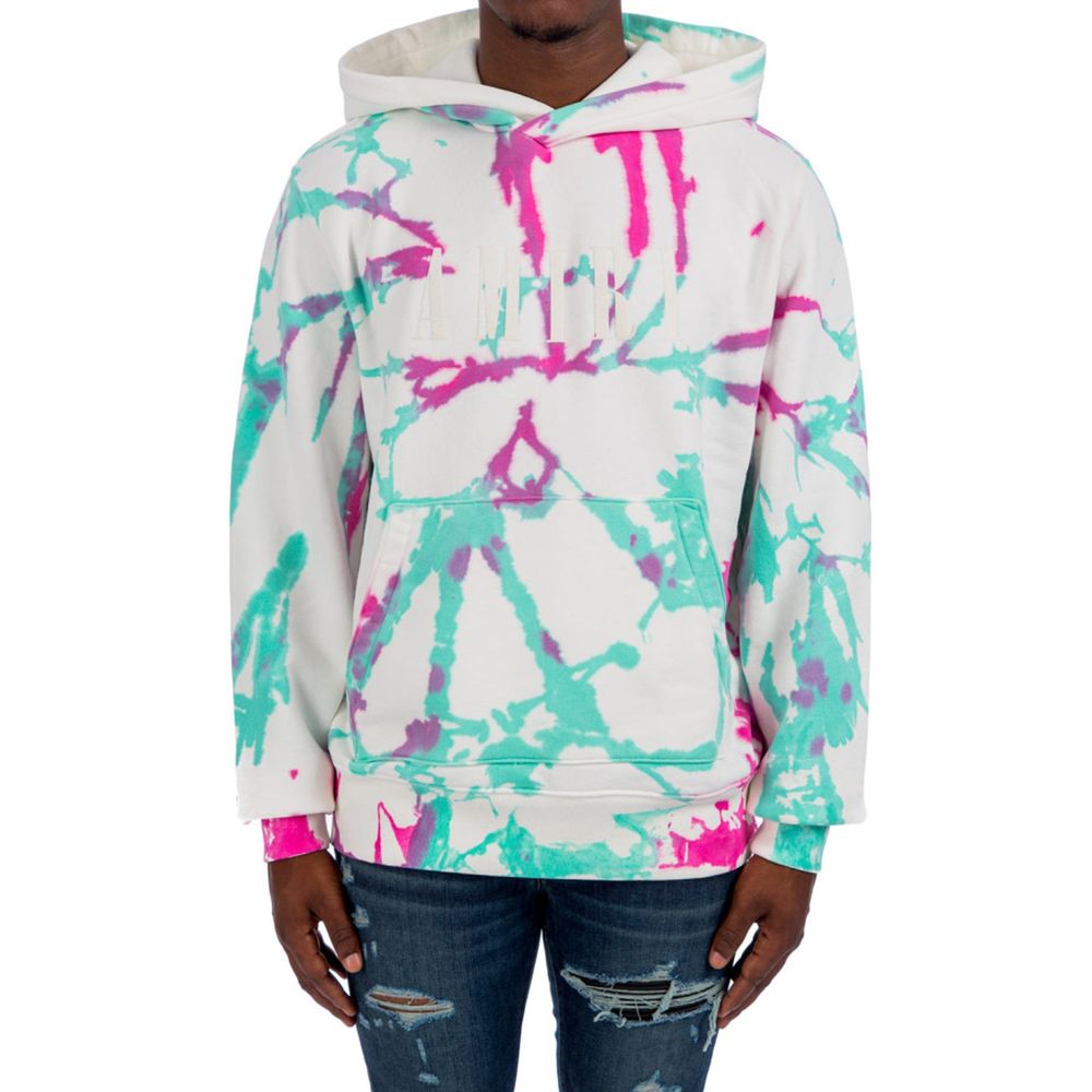 Amiri Logo-Krawatten-Sweatshirt mit Kapuze