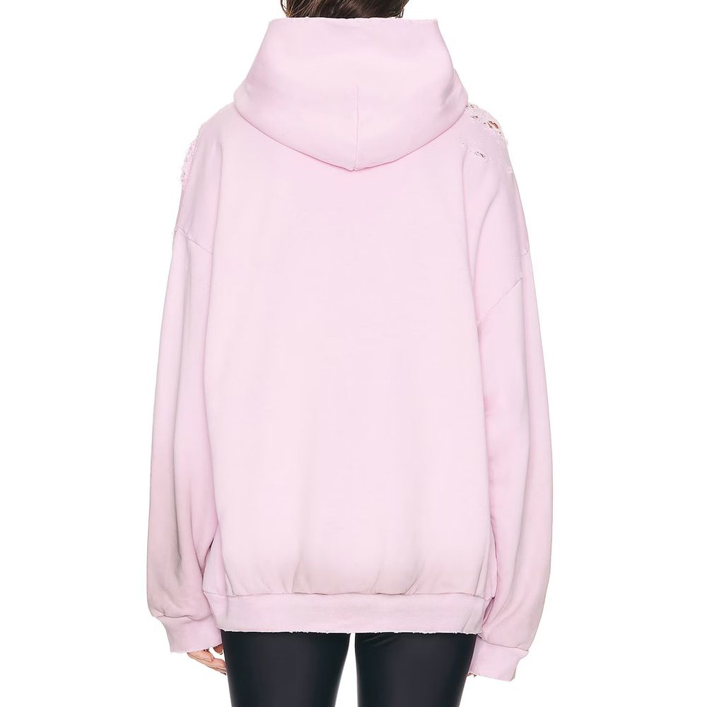 Balenciaga Stencil Medium Fit Sweatshirt mit Kapuze