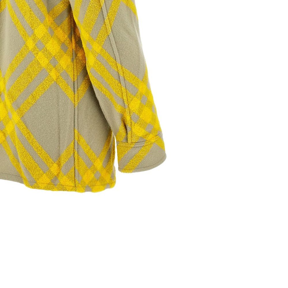 Burberry Karierte Jacke aus Wolle