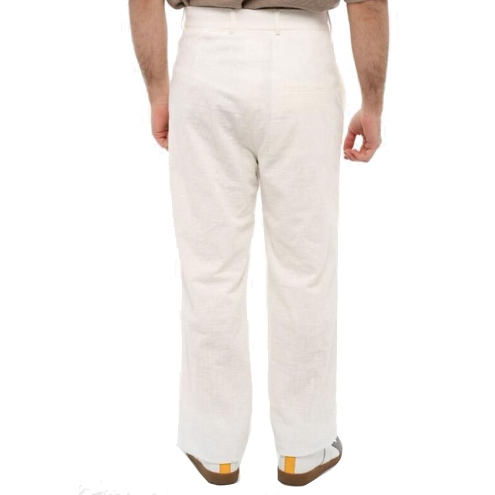 Casablanca Casablaca Hose mit weitem Bein aus Baumwolle