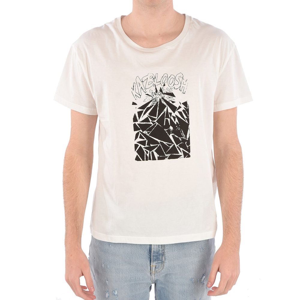 Celine Bedrucktes T-Shirt aus Baumwolle