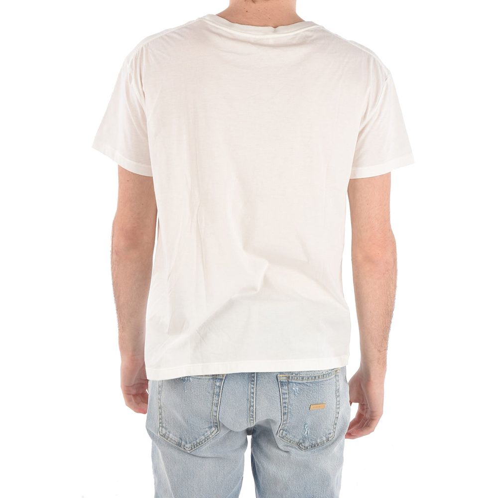 Celine Bedrucktes T-Shirt aus Baumwolle