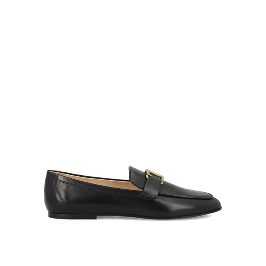 Tod's Schwarze Loafer aus Kalbsleder zum Hineinschlüpfen