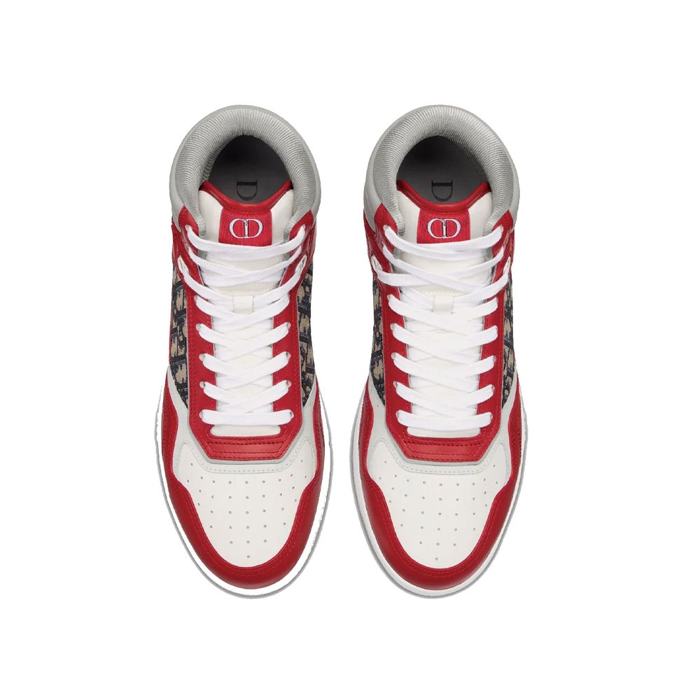 Dior Schräge High-Top-Sneakers