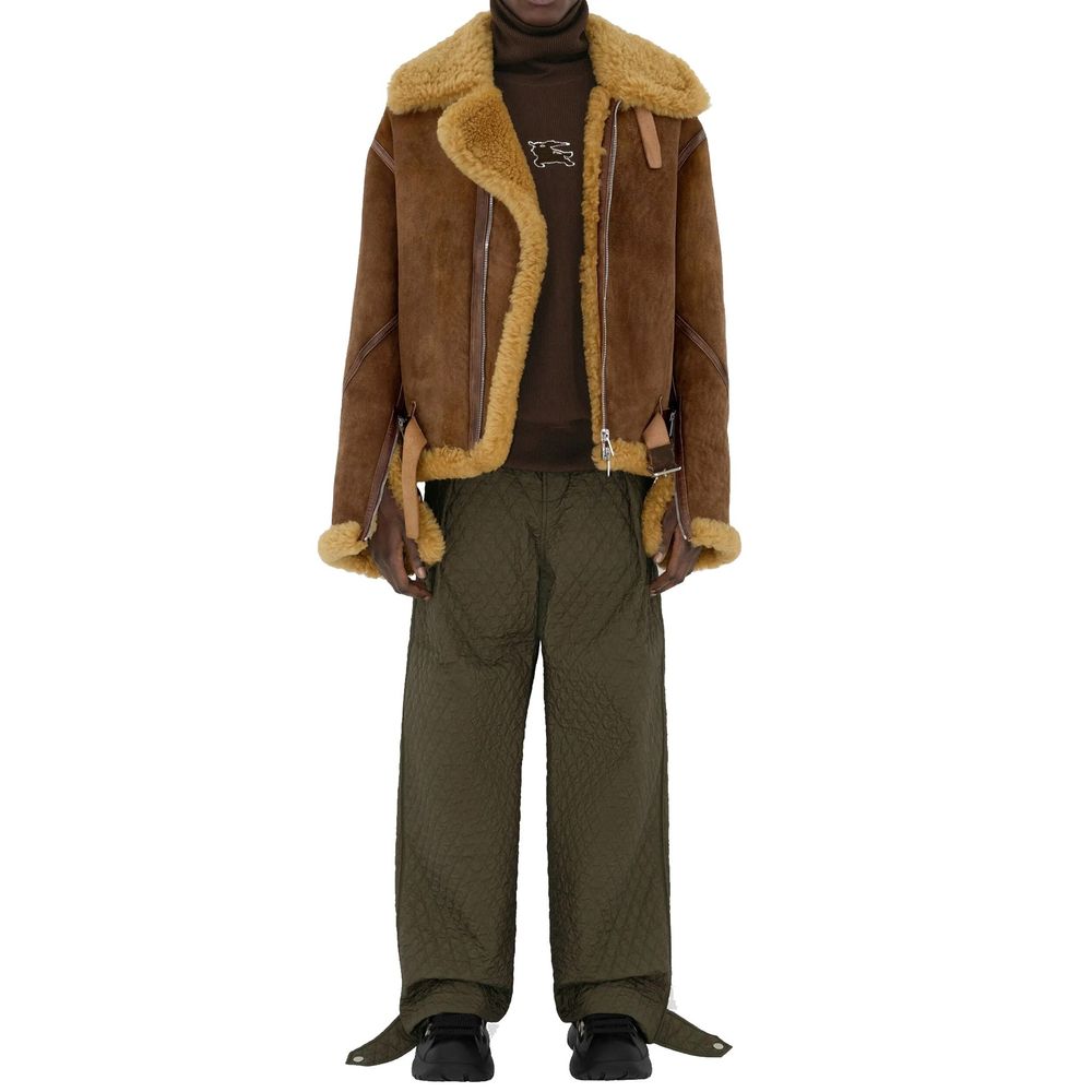 Burberry Gesteppte Plissee-Hose