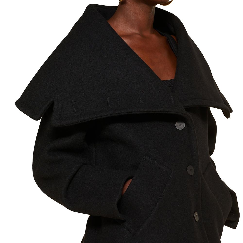 Jacquemus Le Caban Caruso Jacke mit Stehkragen