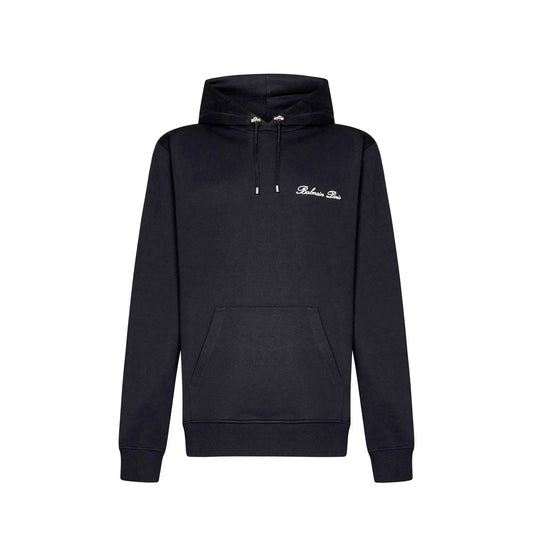 Balmain Schwarzer Baumwoll-Sweatshirt