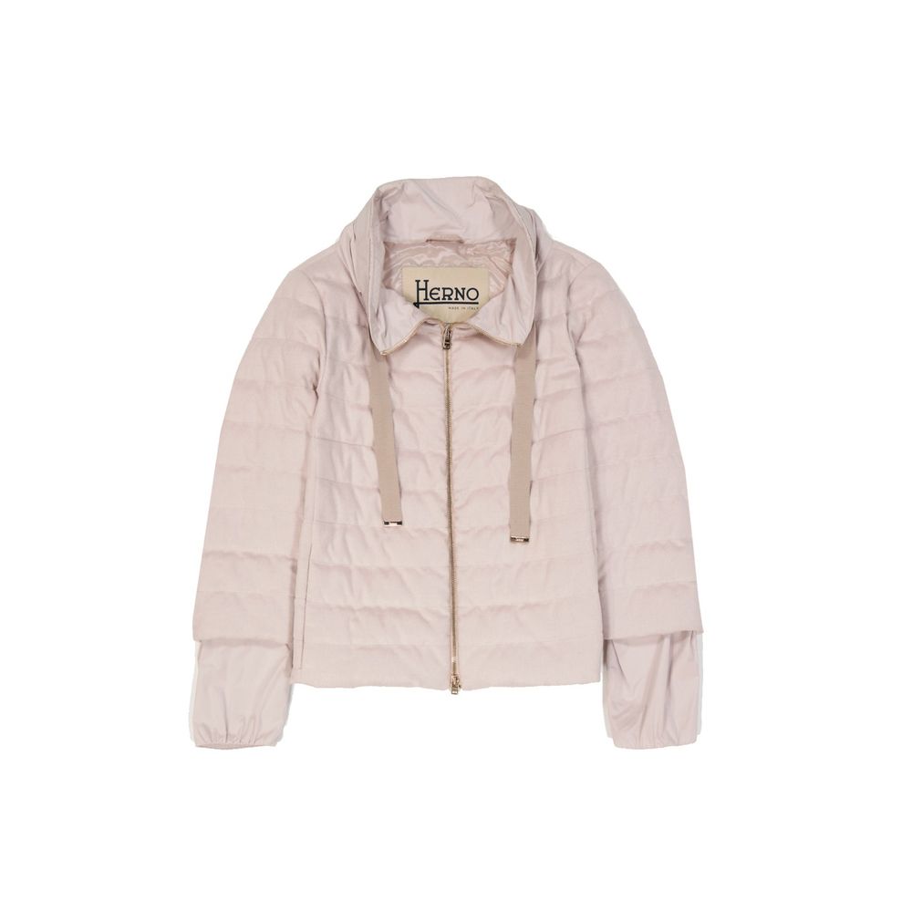 Herno Daunenjacke aus Seide und Kaschmir