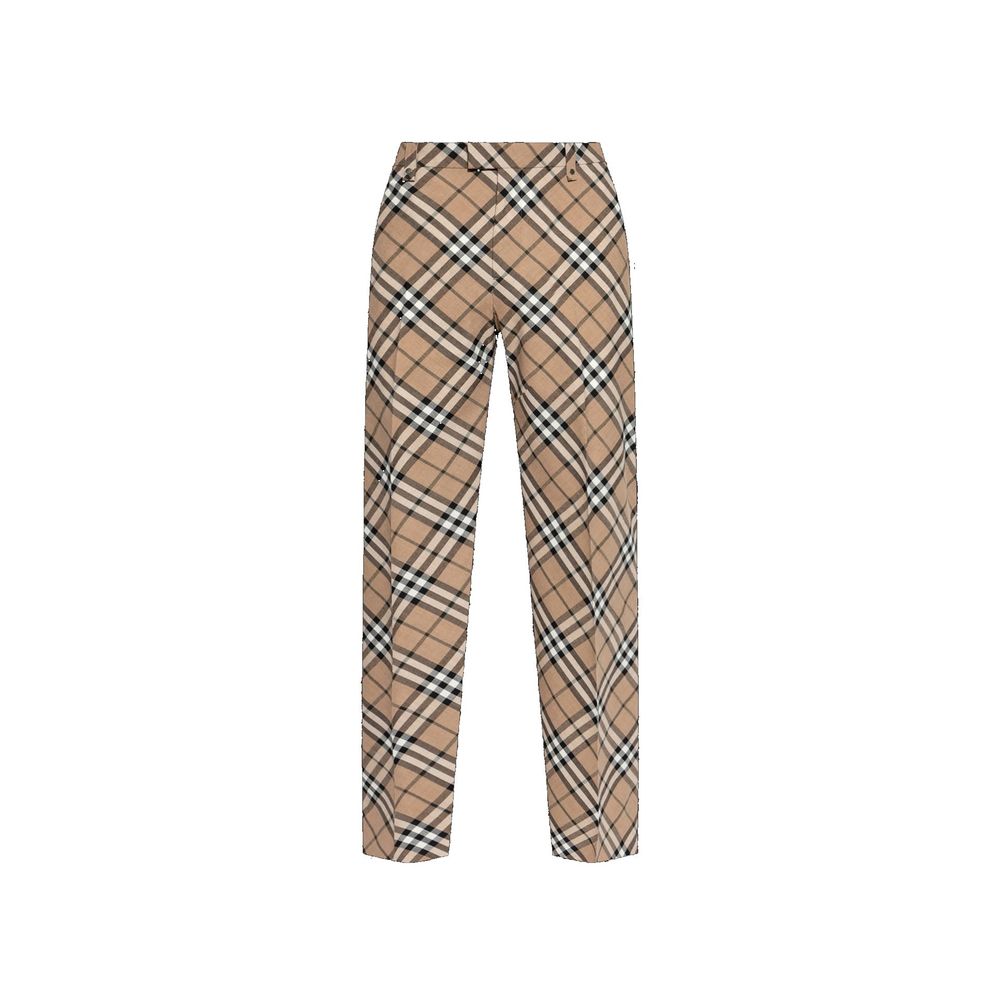 Burberry Karo-Hose aus Wollmischung