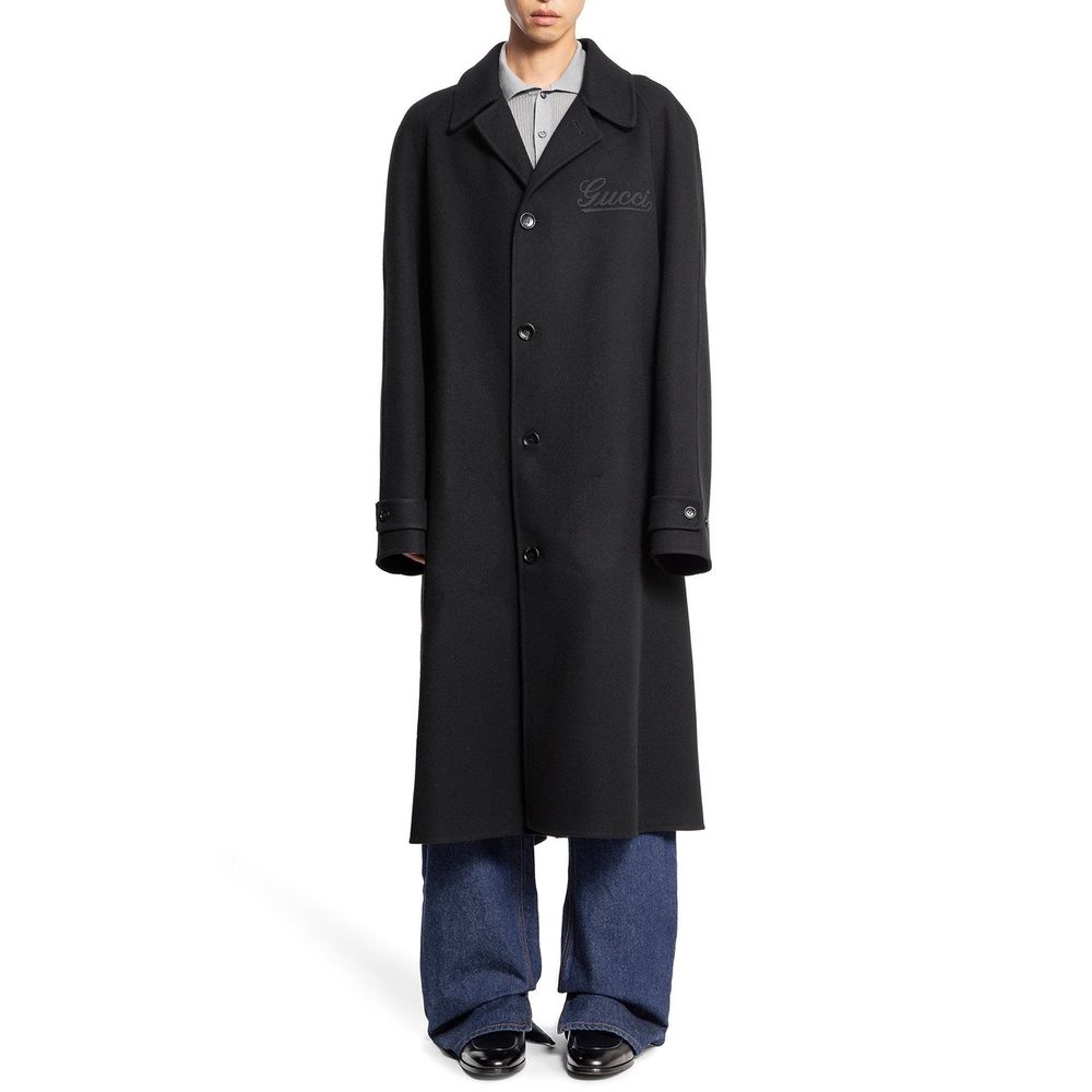 Gucci Langer Mantel aus Wolle