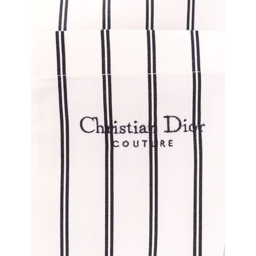 Dior Gestreiftes Baumwollhemd