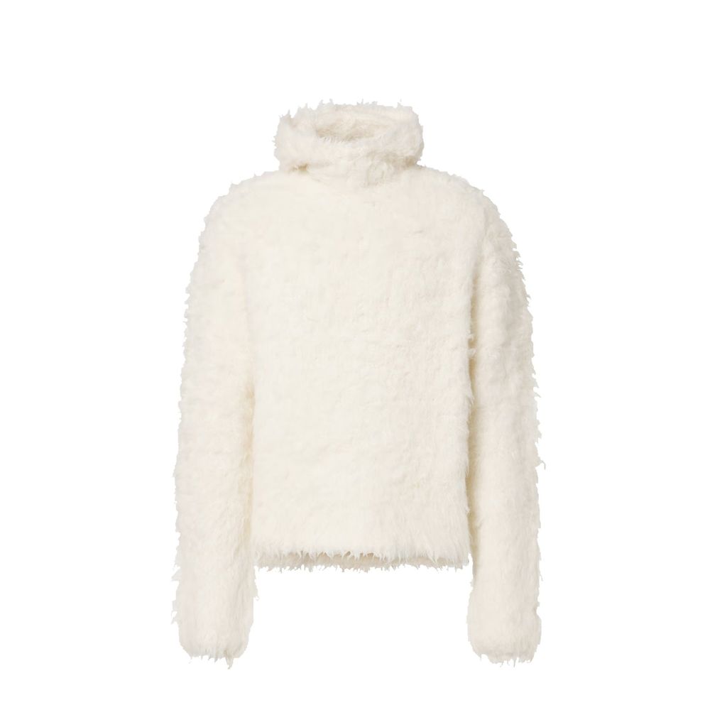 Acne Studios Sweatshirt mit Kapuze aus Alpakamischung
