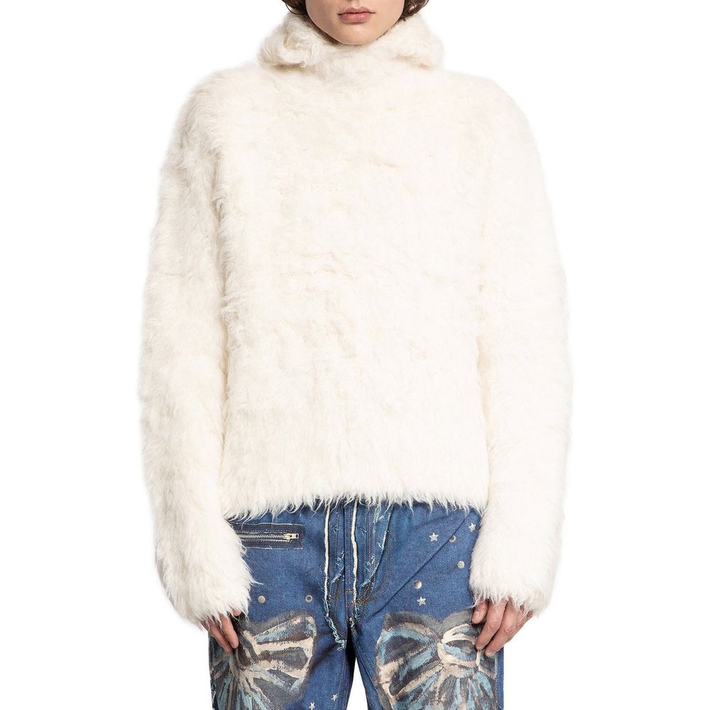 Acne Studios Sweatshirt mit Kapuze aus Alpakamischung