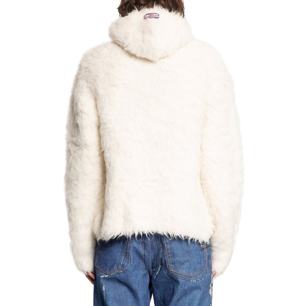 Acne Studios Sweatshirt mit Kapuze aus Alpakamischung
