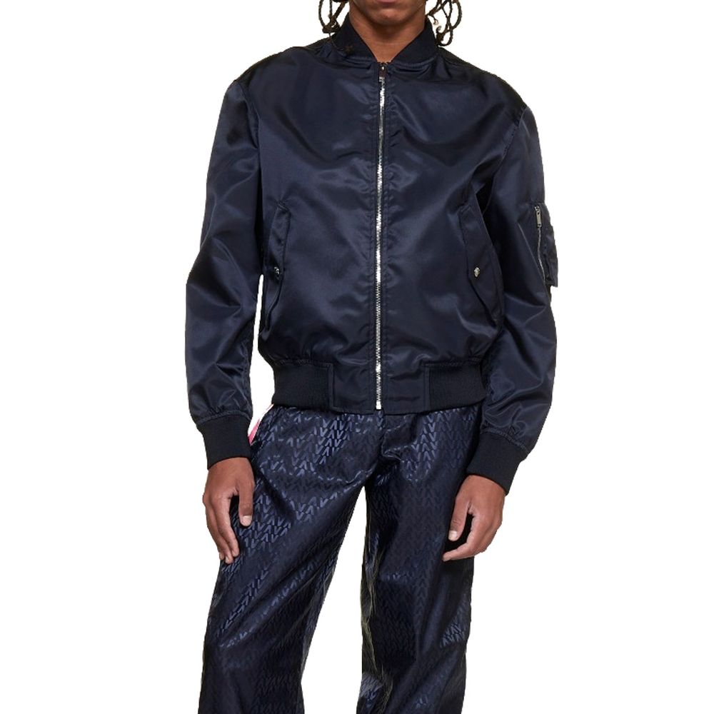 Valentino Bedruckte Neon Universe Bomberjacke