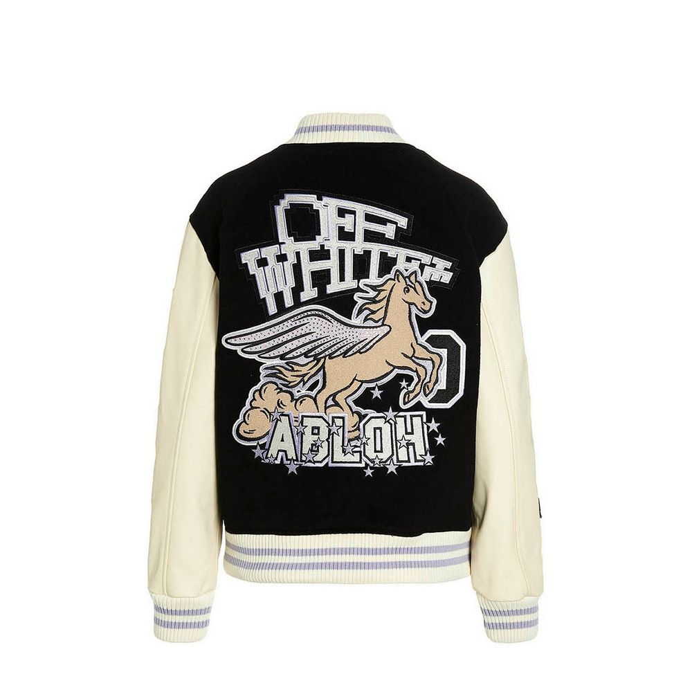 Off-White Bomberjacke aus Wolle